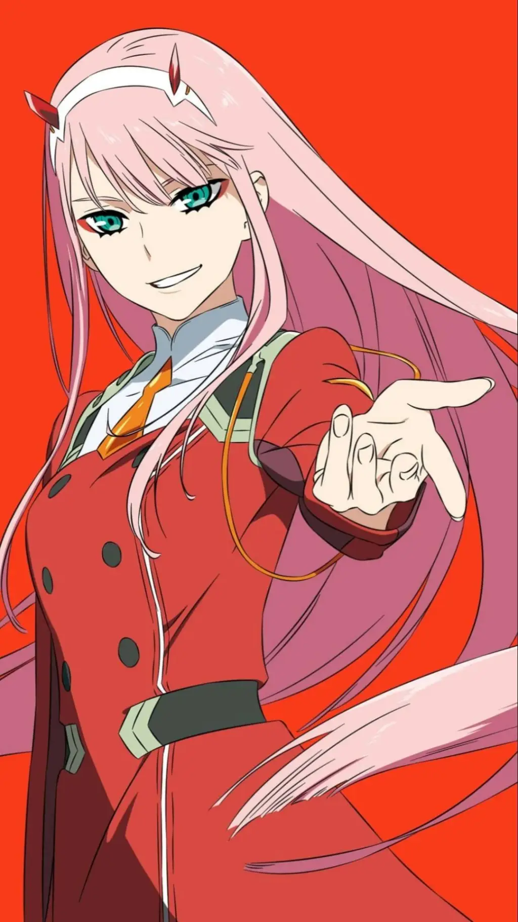 ai character: Zero Two background