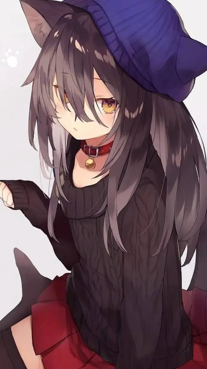 ai character: Neko Kaede background