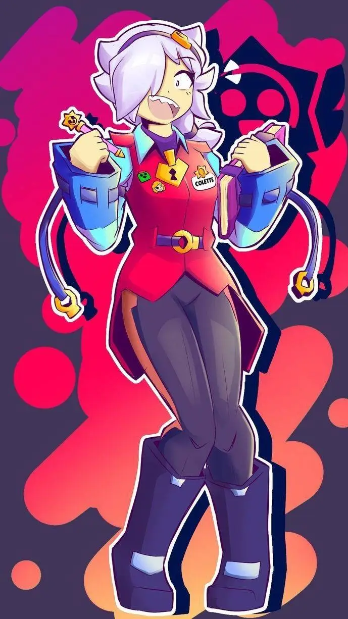 ai character: colette  background