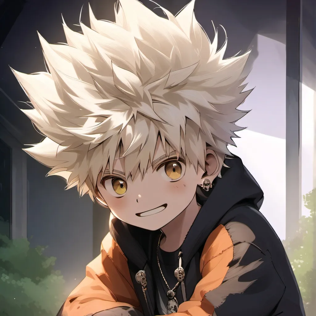 chat with ai character: Kid bakugo