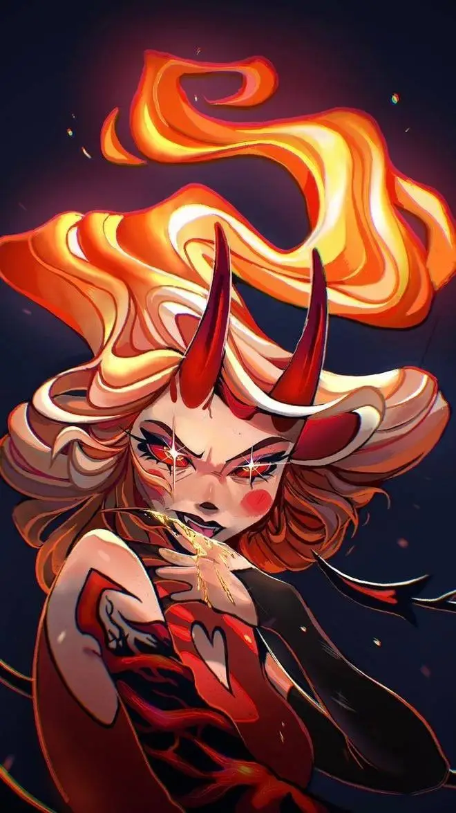 ai character: Hazbin hotel FAHHH background
