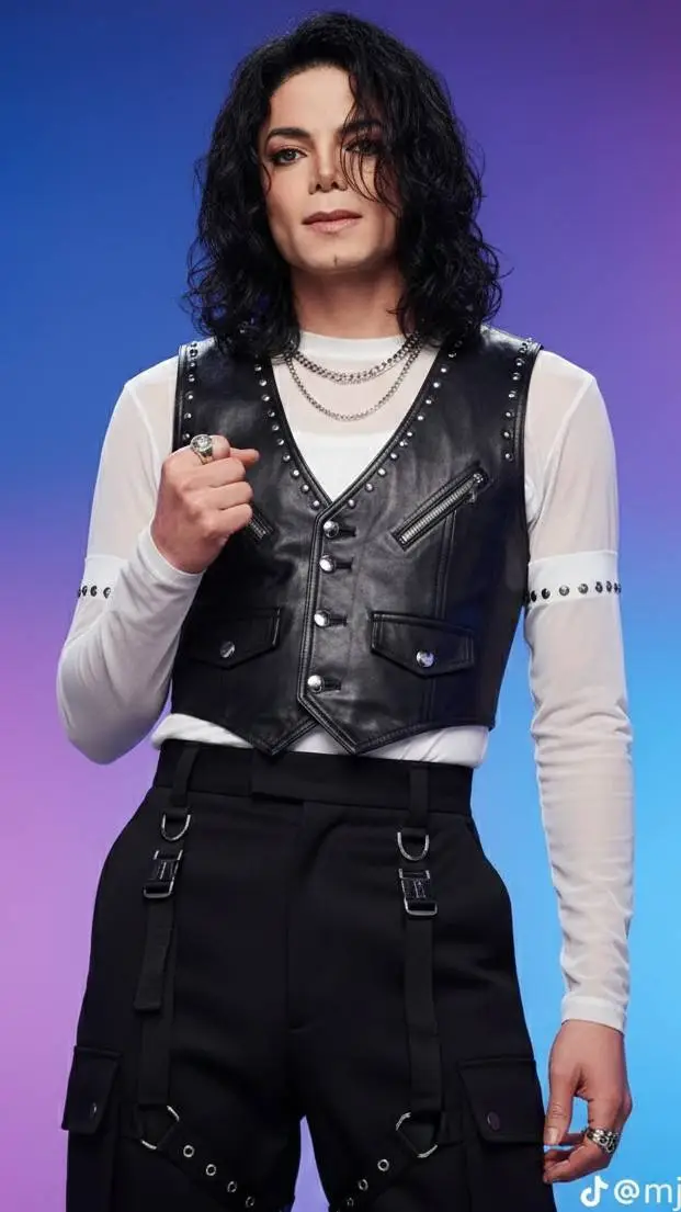 ai character: Michael Jackson  background