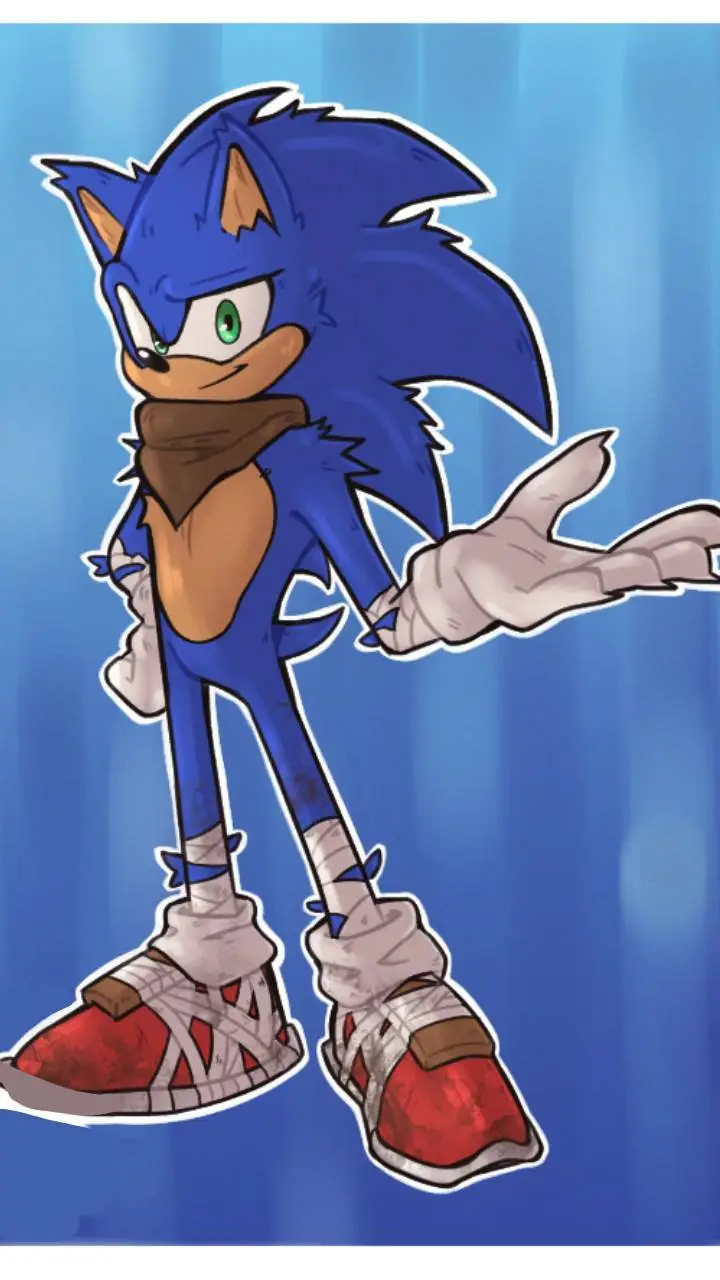 ai character: Sonic  background