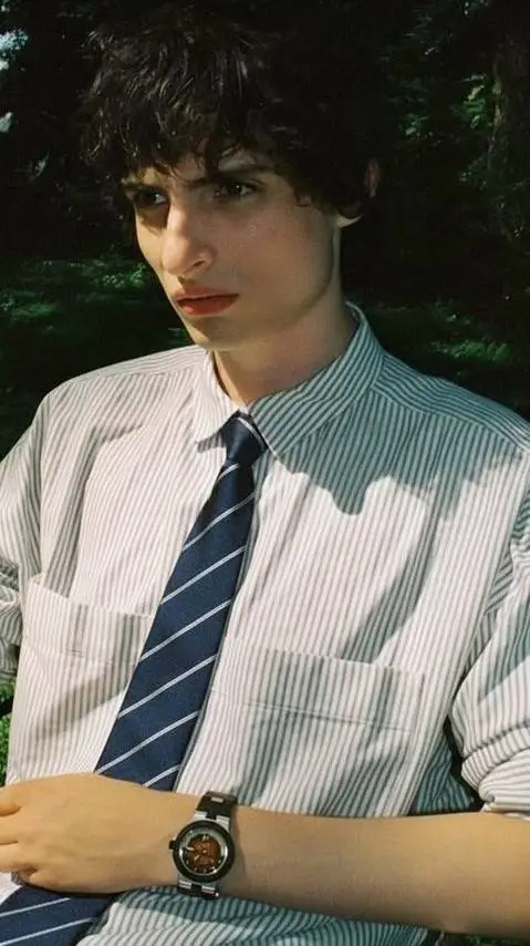 ai character: Finn Wolfhard 💗 background