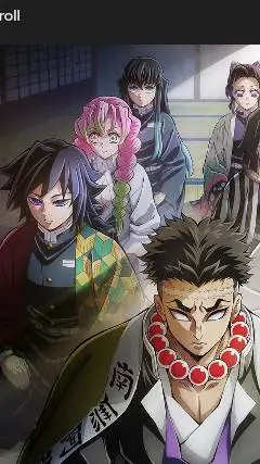 ai character: Demon Slayer  background
