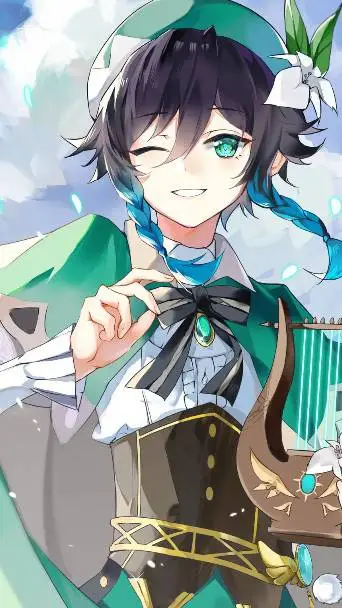 ai character: Venti  background