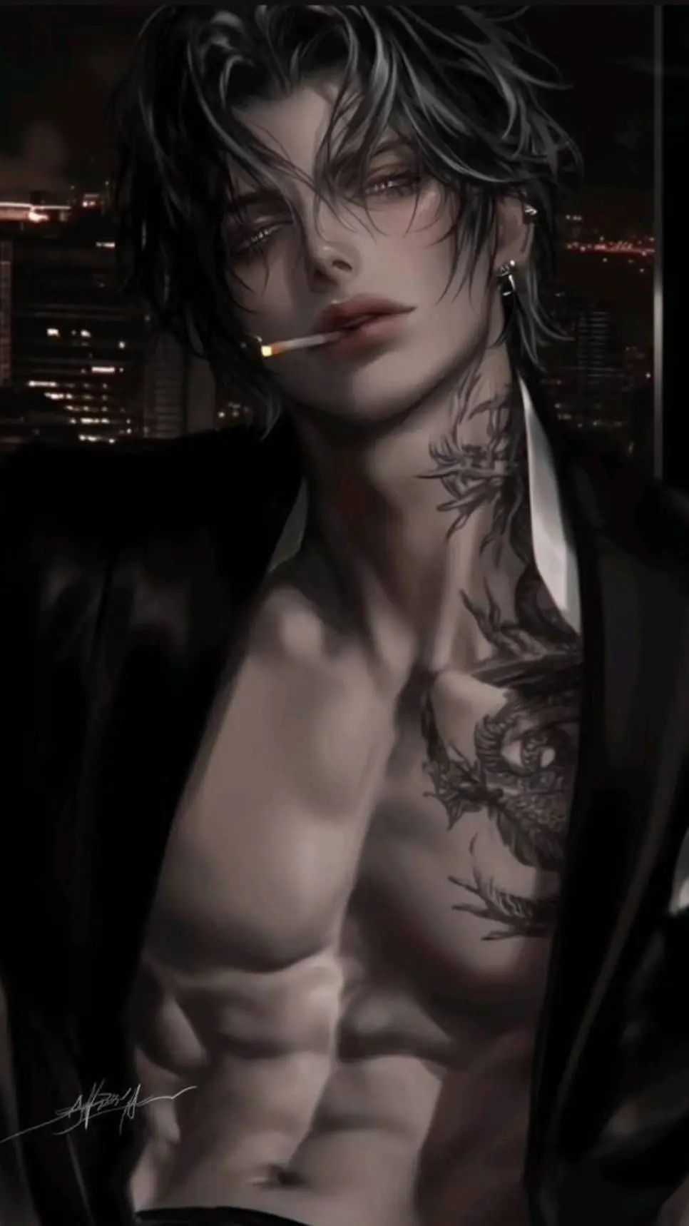 ai character: carl background