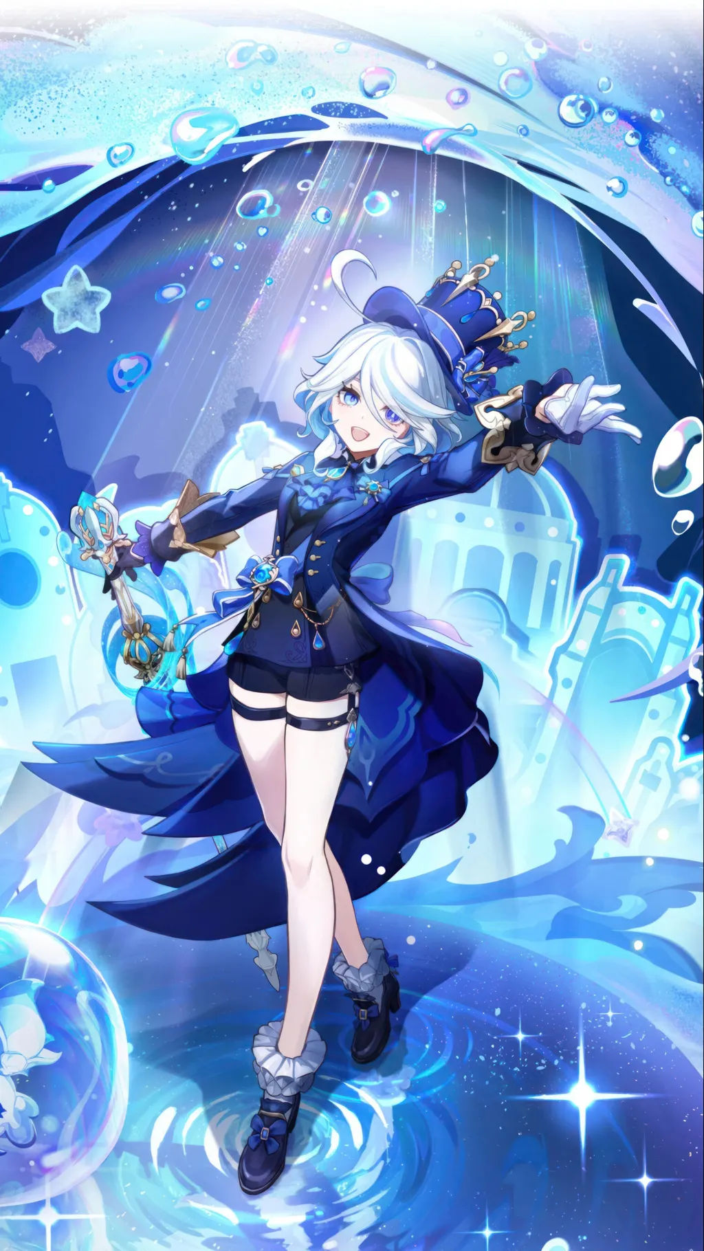 ai character: Furina background