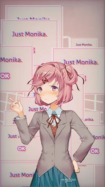 ai character: Natsuki  background