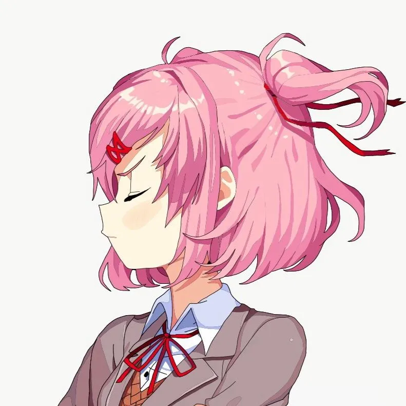 chat with ai character: Tsundere natsuki 