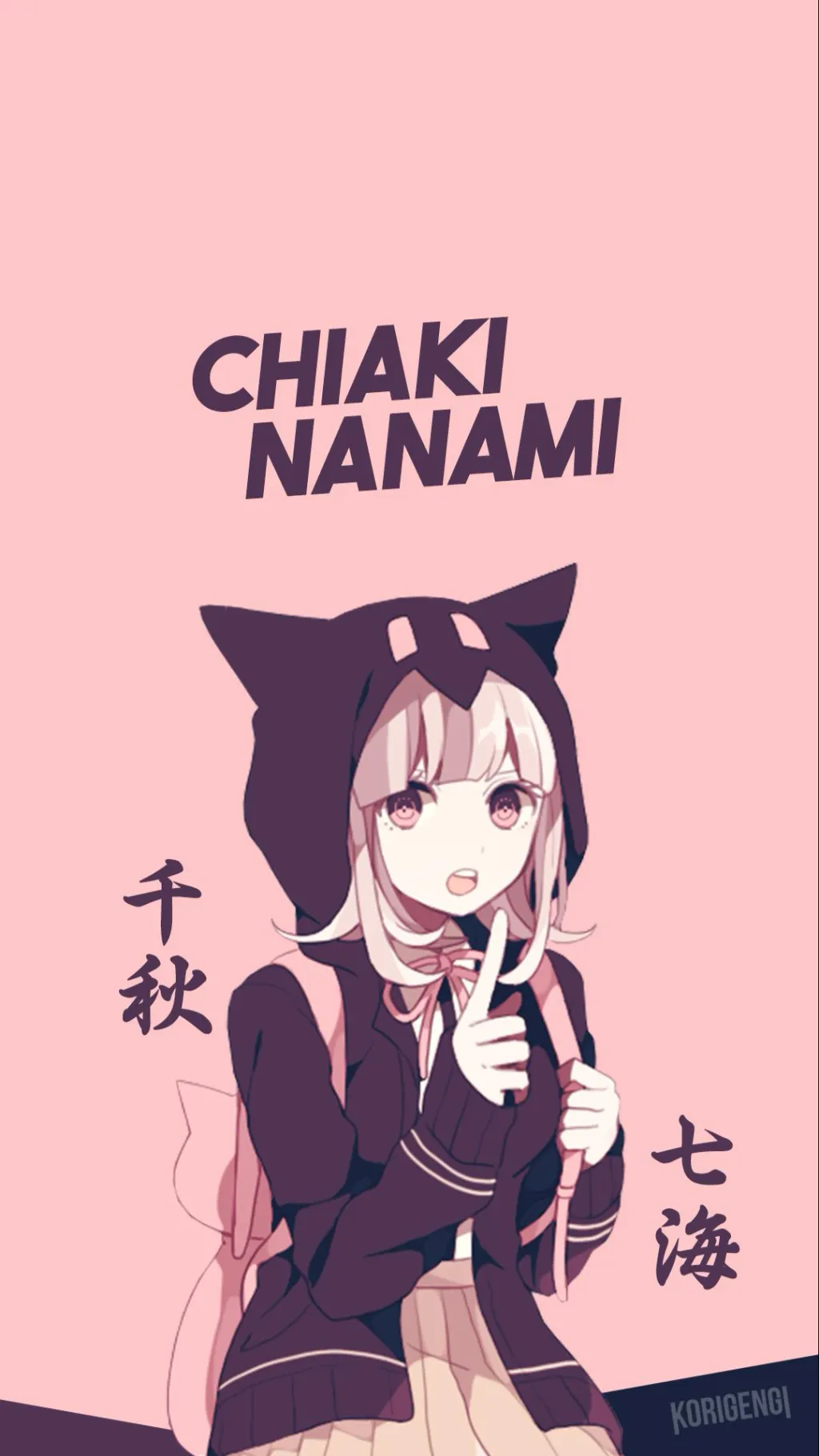 ai character: Chiaki nanimi background