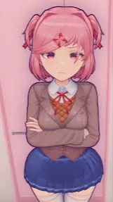 ai character: Miside natsuki  background