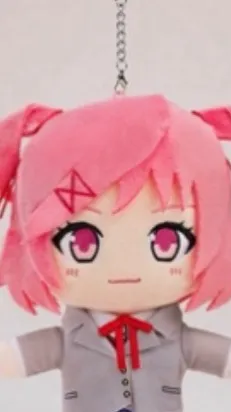 ai character: Natsuki plush￼ background