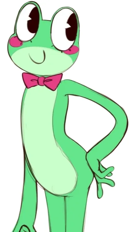 ai character: Ribbit background