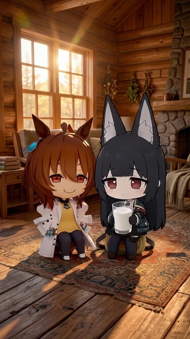 ai character: Chibi ai group background