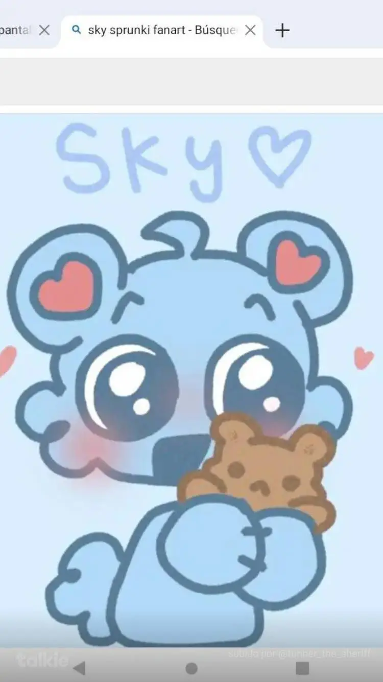 ai character: sky background