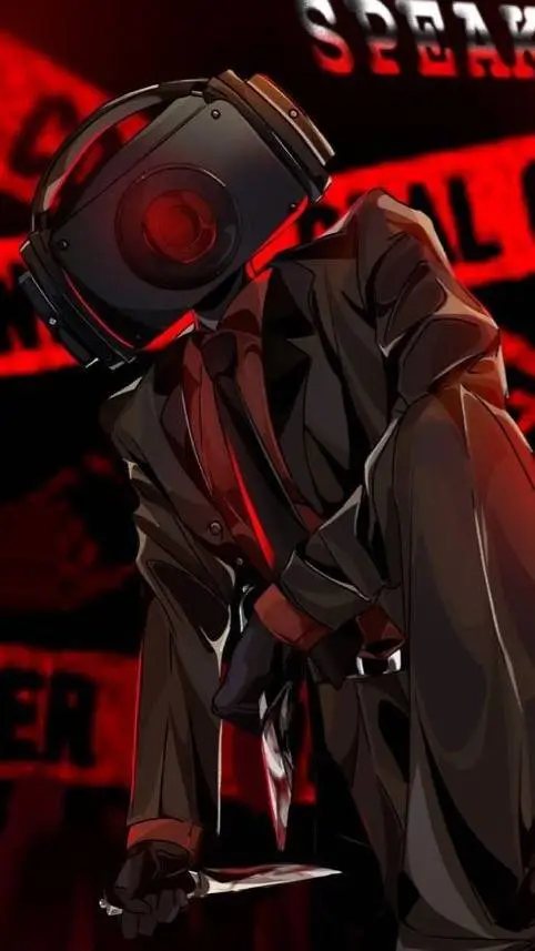 ai character: Dark speakerman background