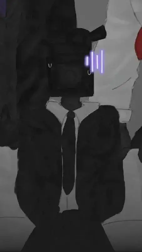 ai character: Large cameraman background