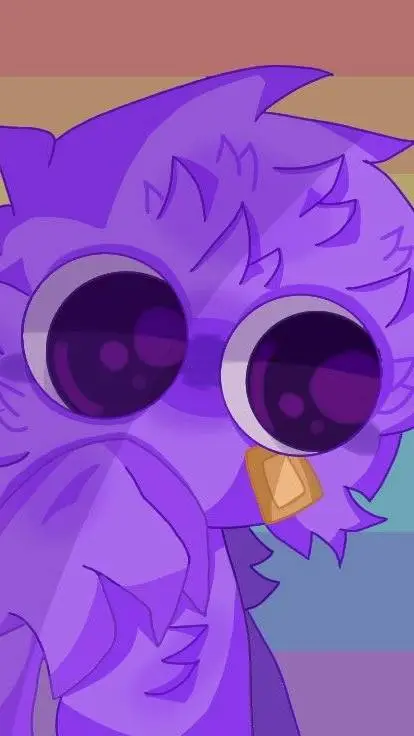 ai character: purple background