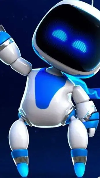 ai character: -Astro Bot-  background