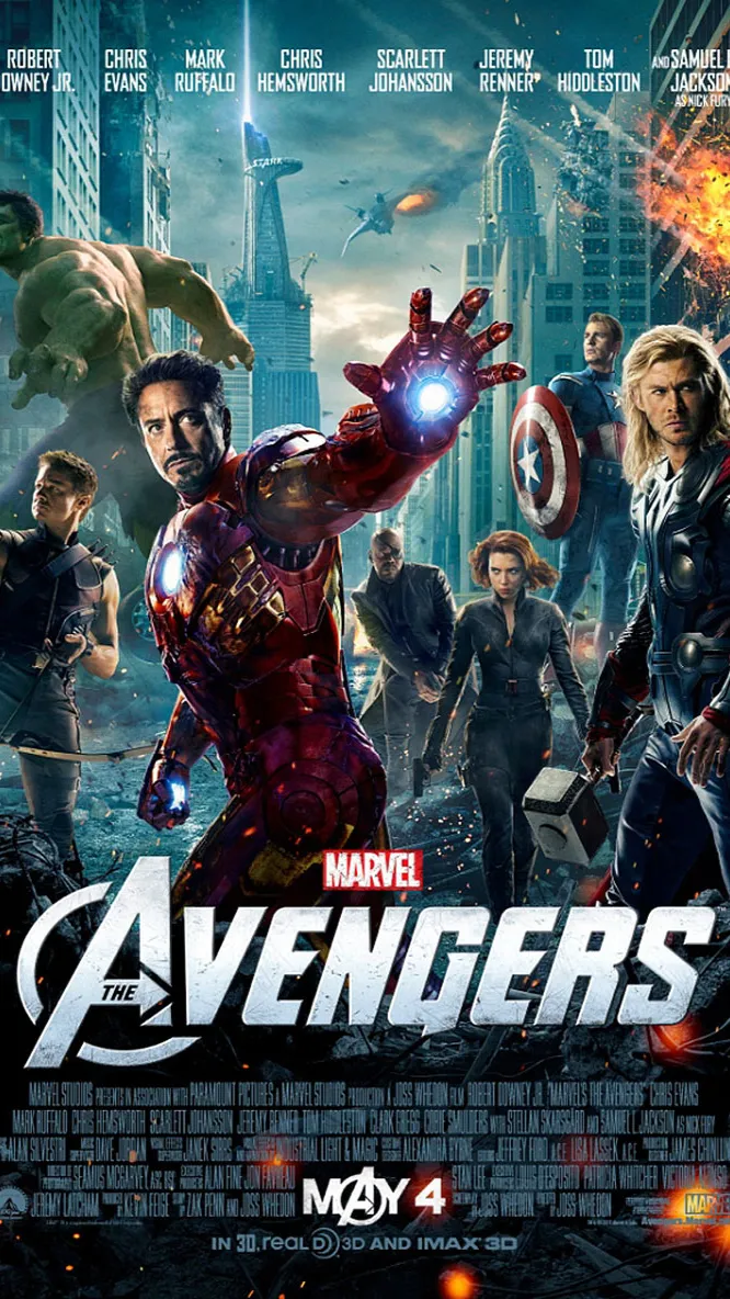ai character: The Avengers background