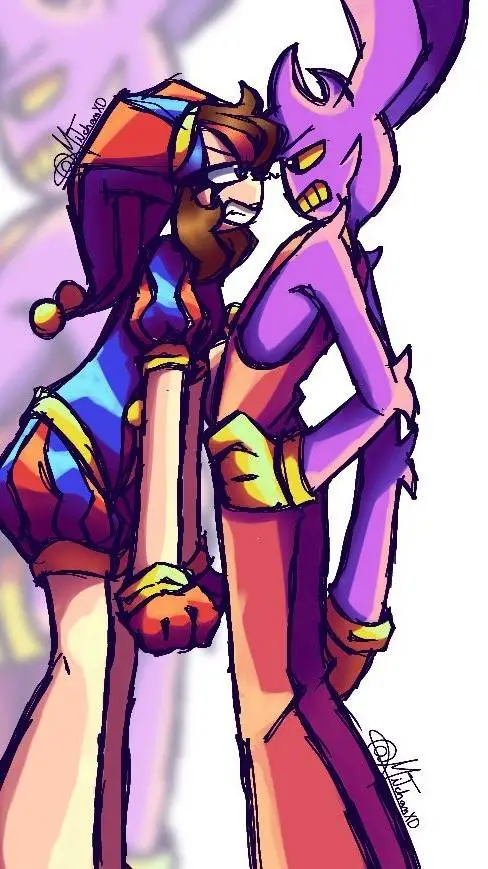 ai character: tadc bouteille  background