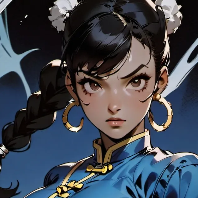 chat with ai character: Chunk Li