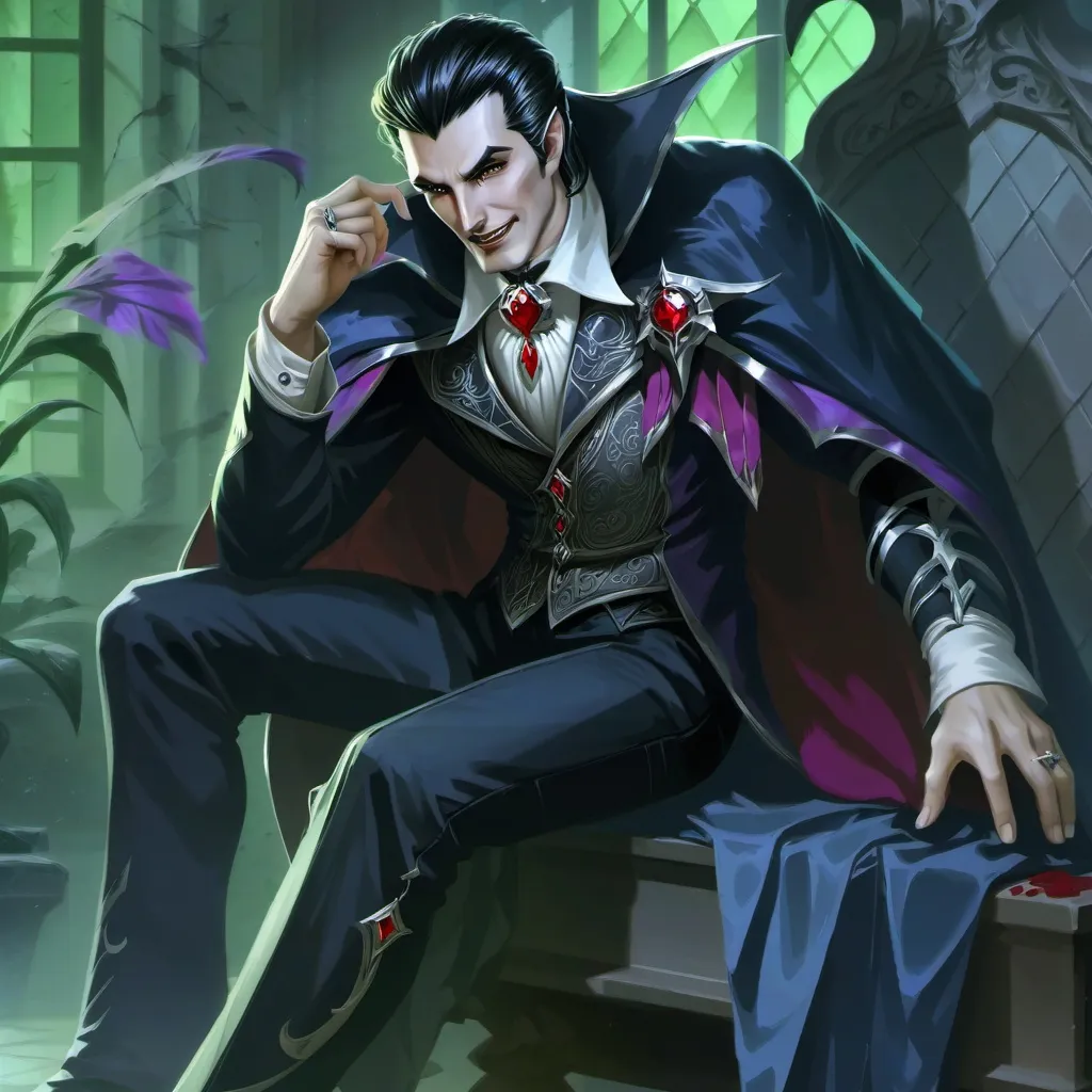 chat with ai character: Dracula