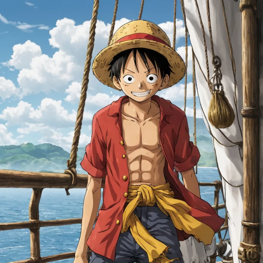 chat with ai character: Luffy
