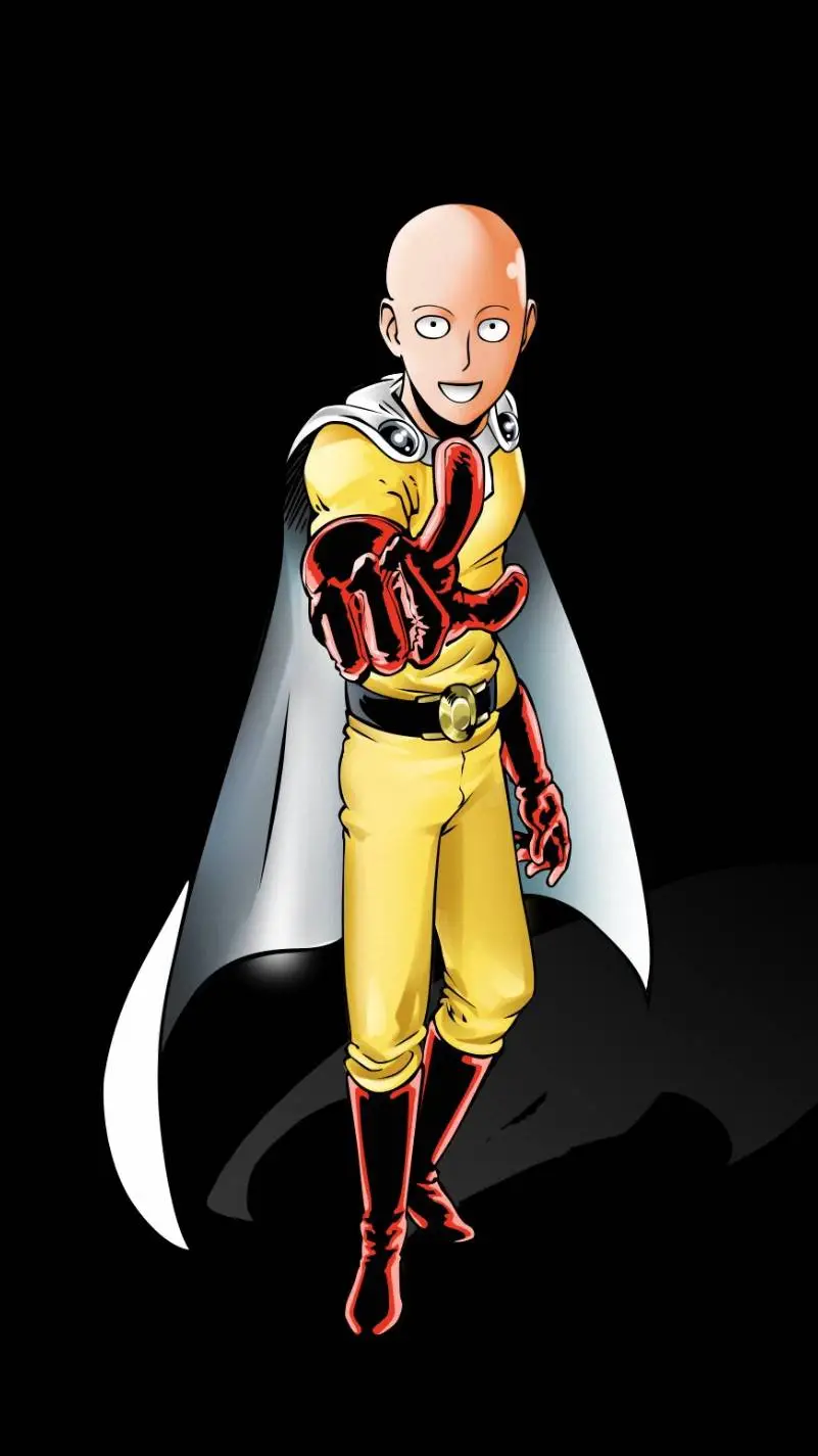 ai character: saitama background