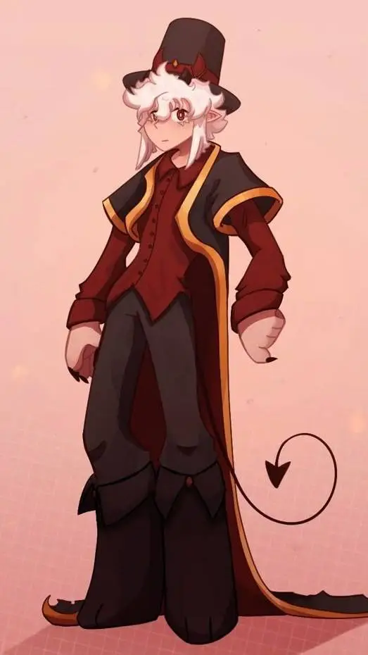 ai character: Люциус  background