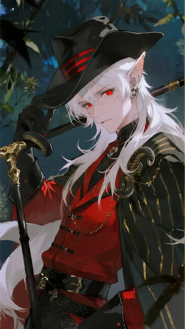 ai character: Люциус  background