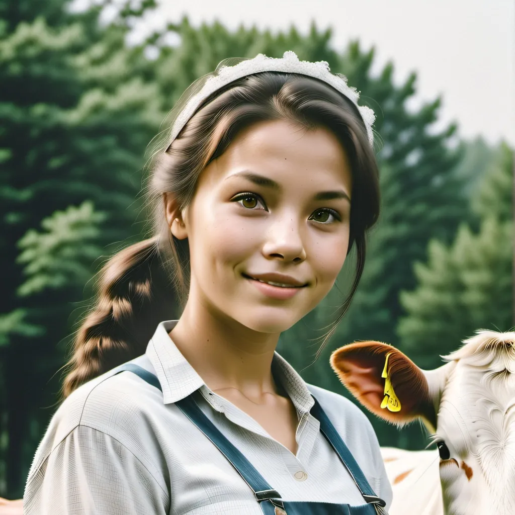 chat with ai character: Farmer girl