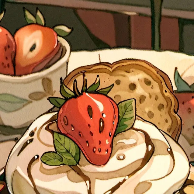 chat with ai character: strawberrycookie