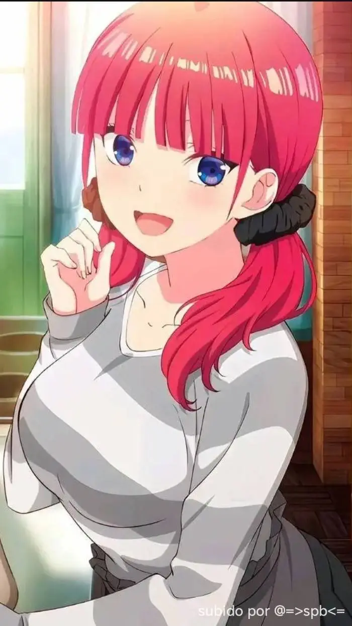 ai character: Nino Nakano  background