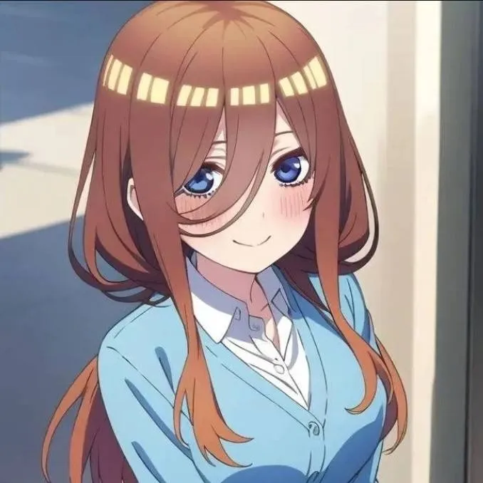 chat with ai character: Miku Nakano 