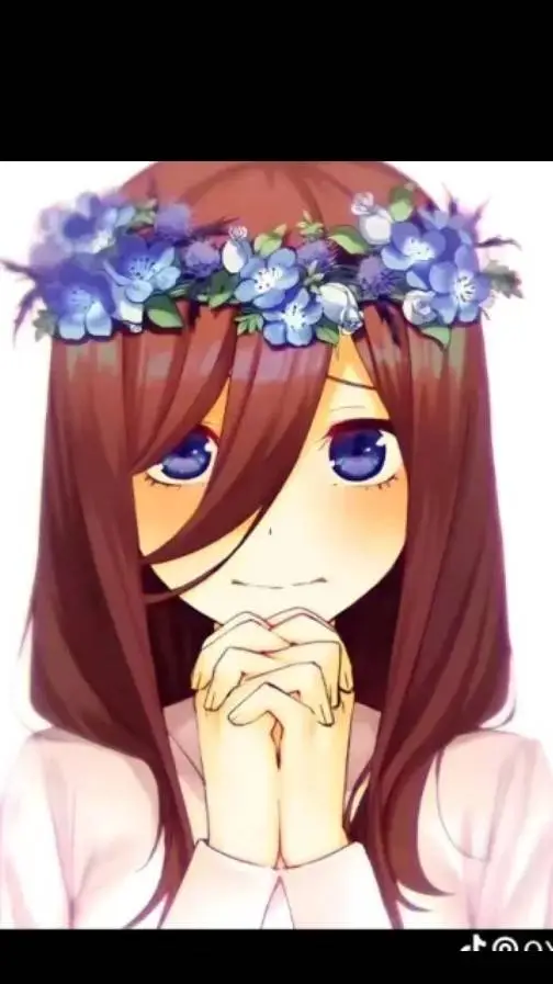 ai character: Miku Nakano  background