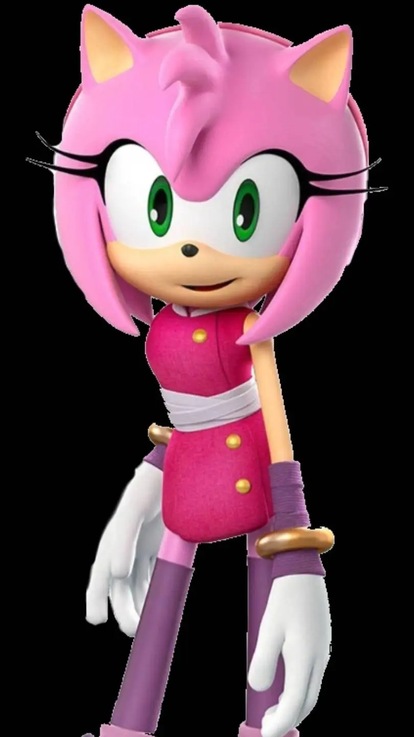 ai character: Amy Rose  background
