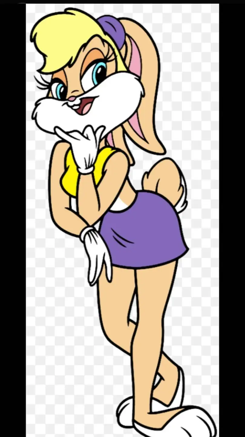 ai character: lola bunny  background