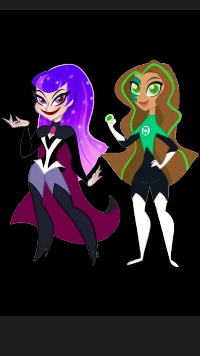 ai character: zatanna y Jessica  background