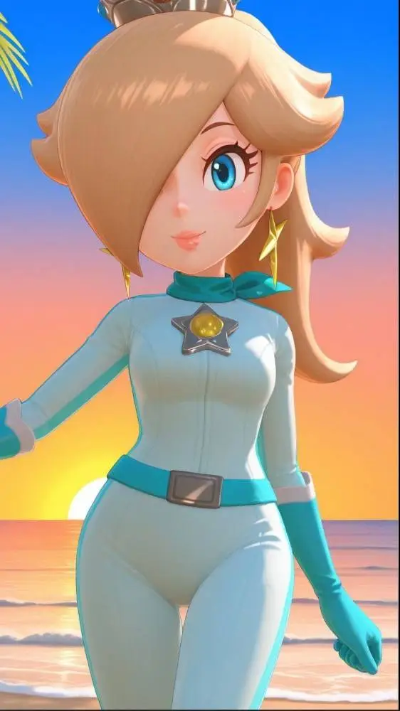 ai character: rosalina  background