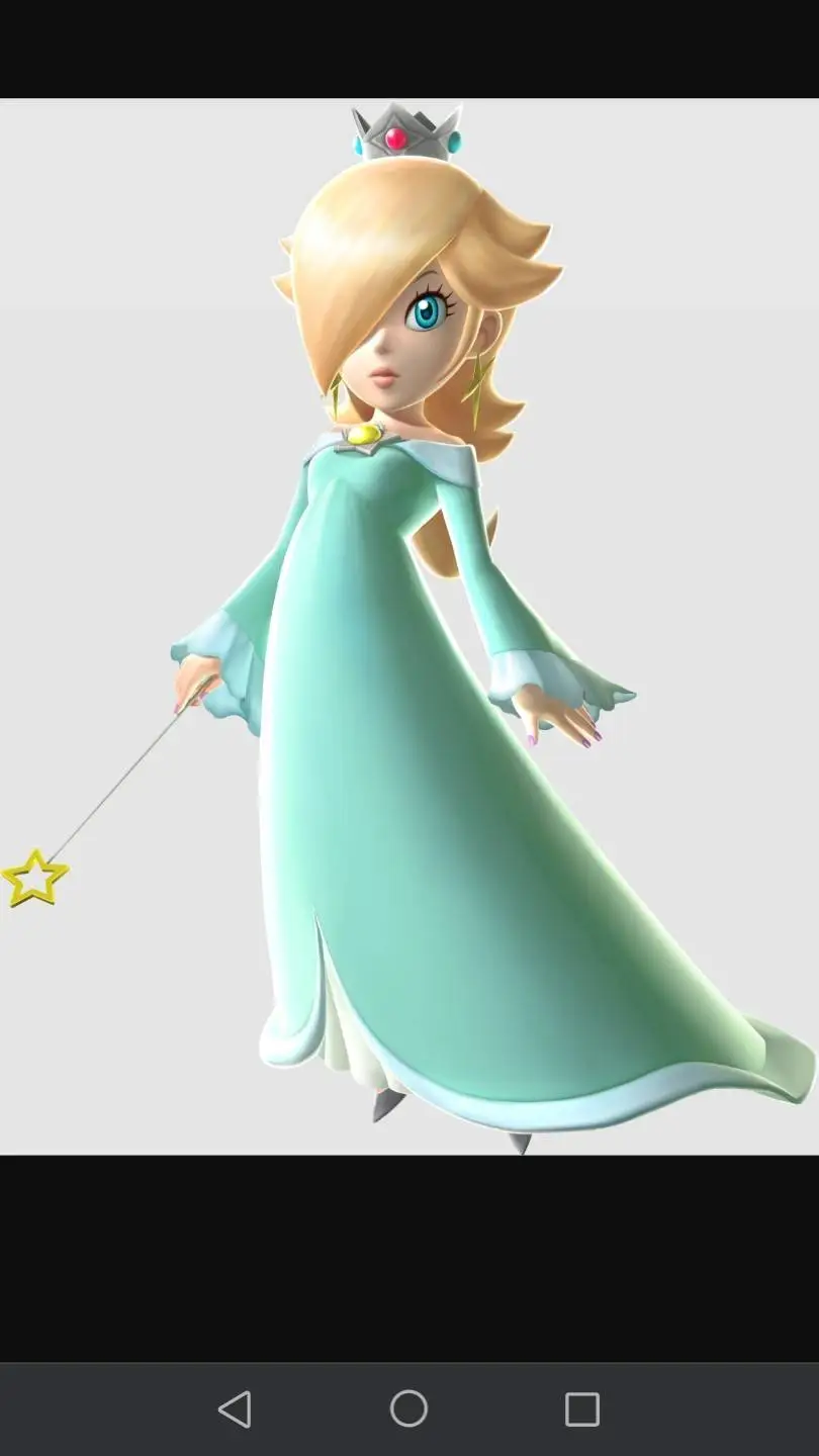 ai character: rosalina  background