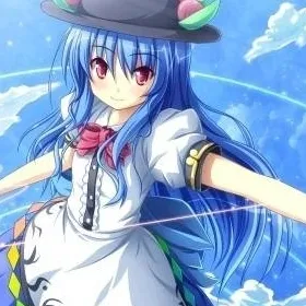 chat with ai character: Tenshi Hinanawi