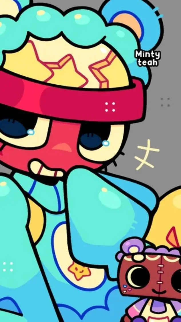 ai character: Gigi🩵💙🧊❤🍓🍎 background
