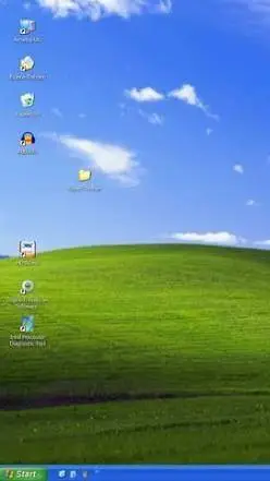 ai character: Windows XP background