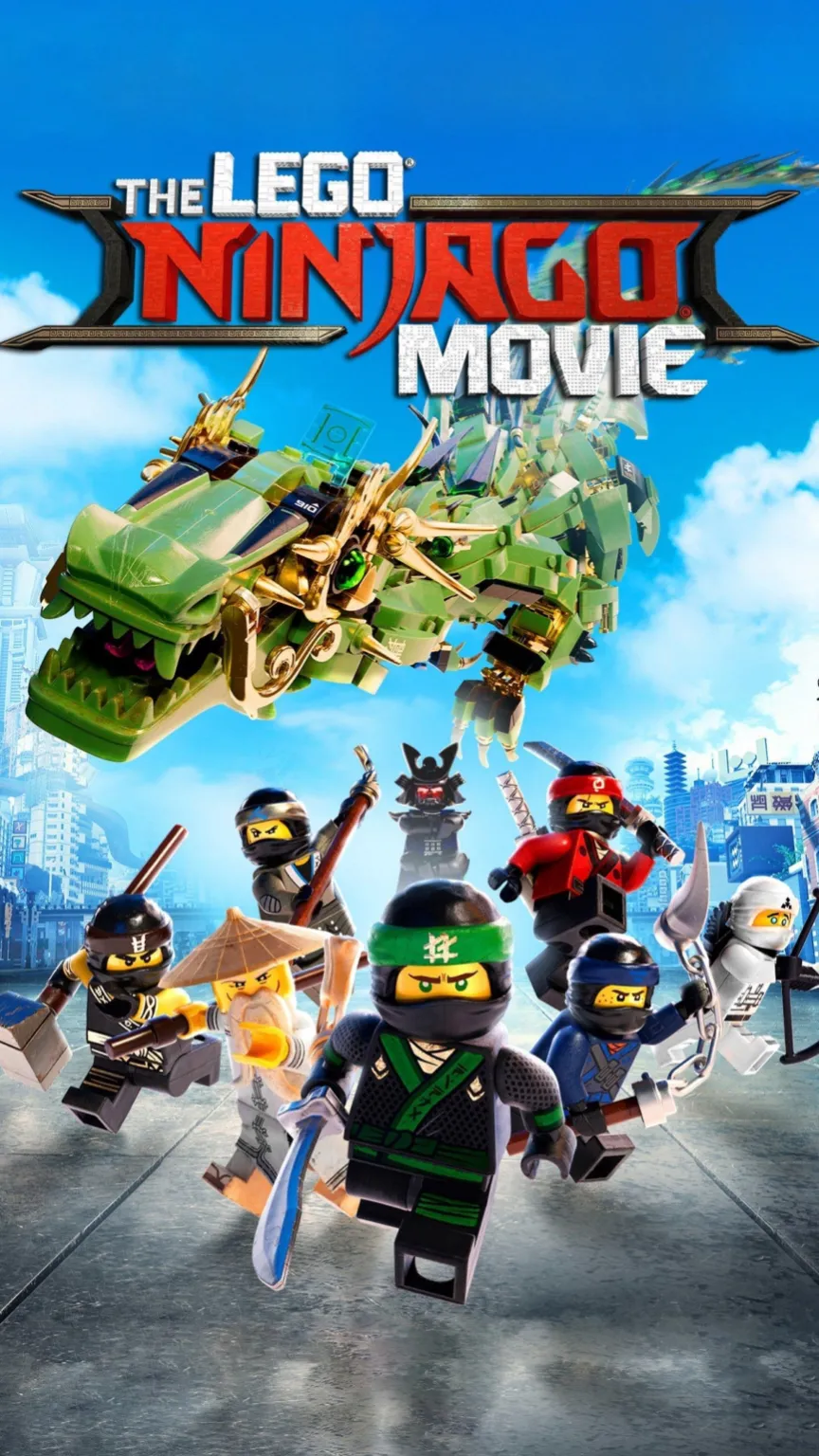 ai character: Lego ninjago  background