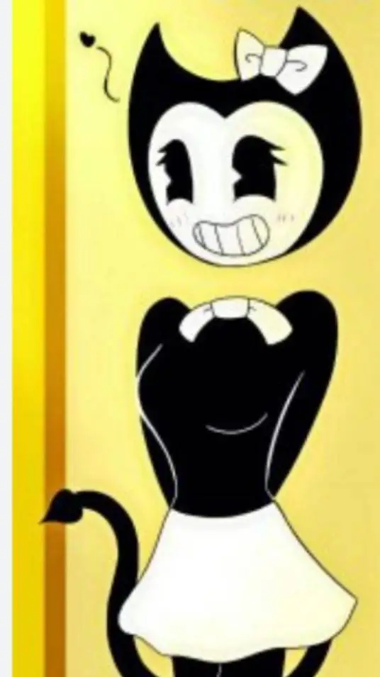 ai character: bendy mujer background