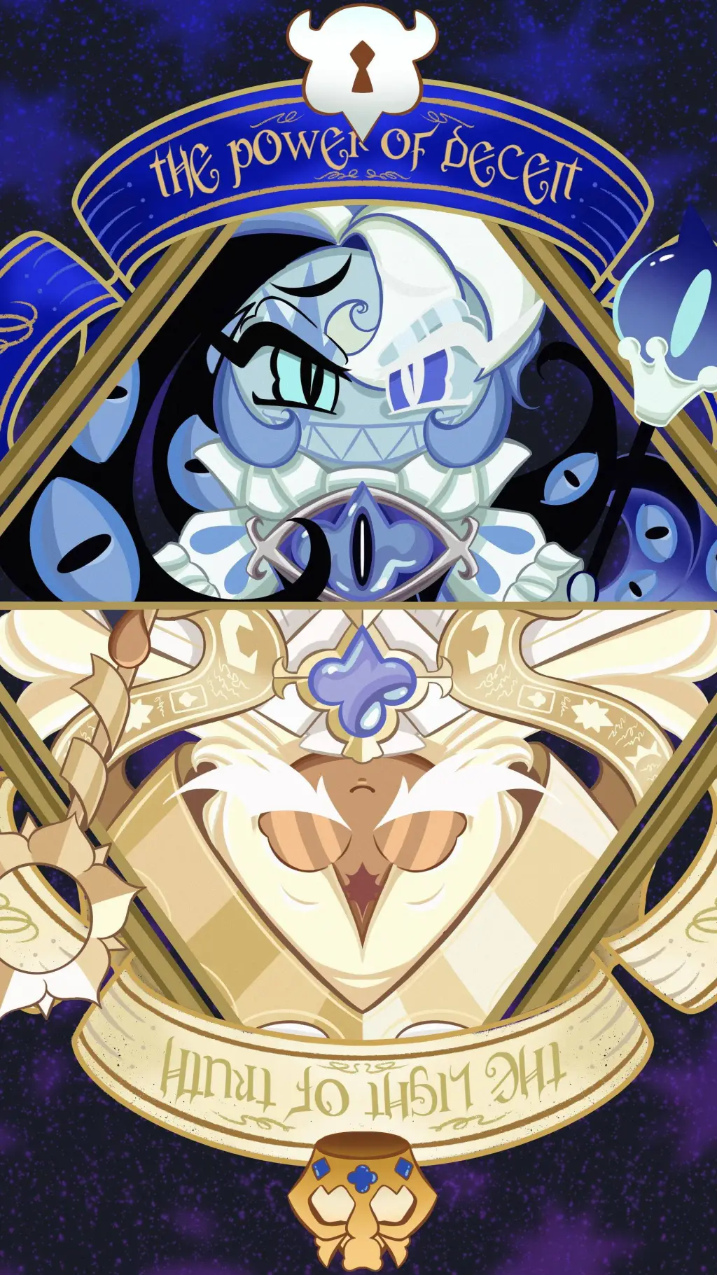 ai character: Shadow Milk Cookie background