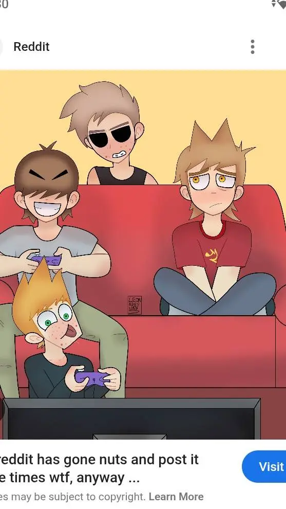 ai character: eddsworld teens background