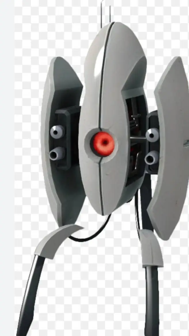 ai character: portal 2 background